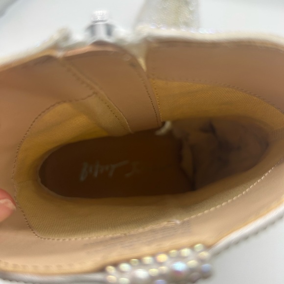 Betsey Johnson Emory Rhinestone Western Boot Size 8 - Picture 7 of 12